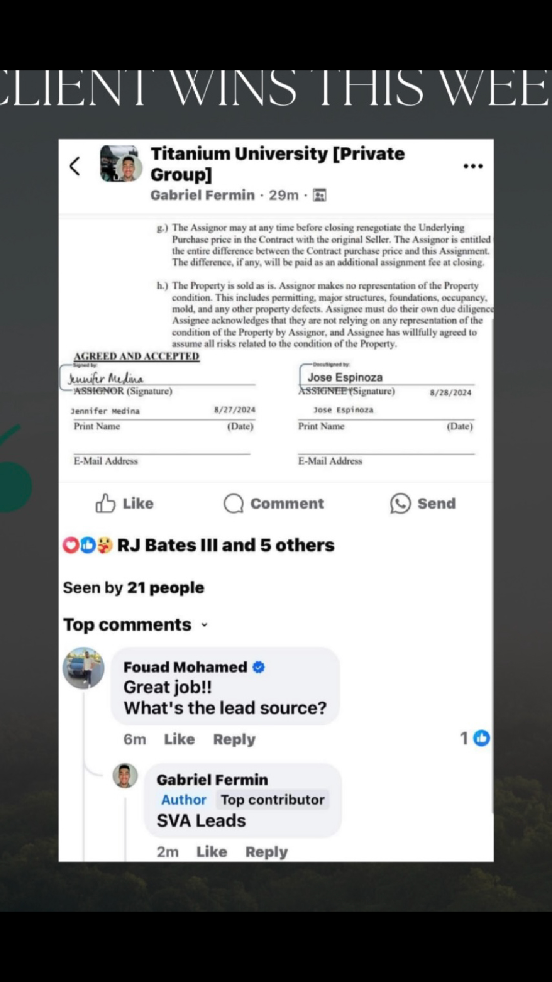 Client success story