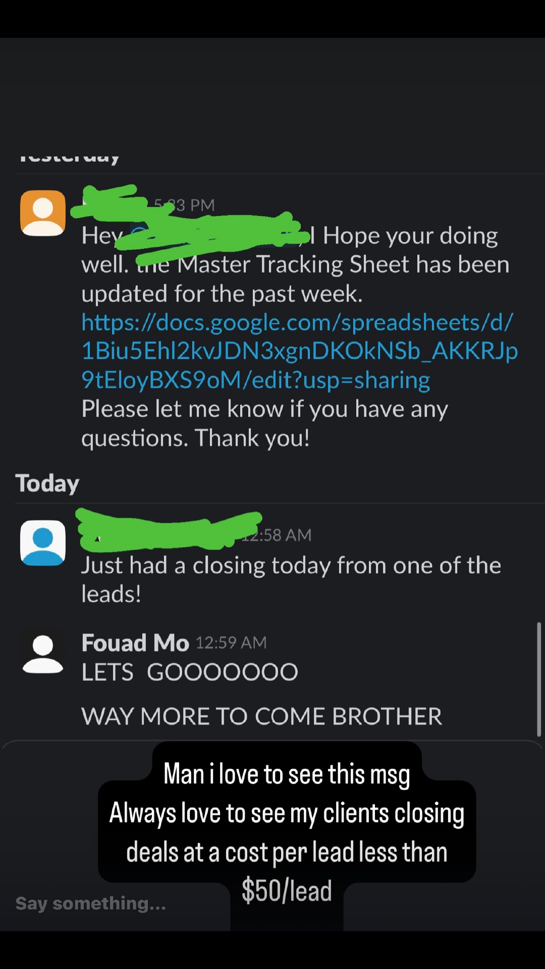 Client success story
