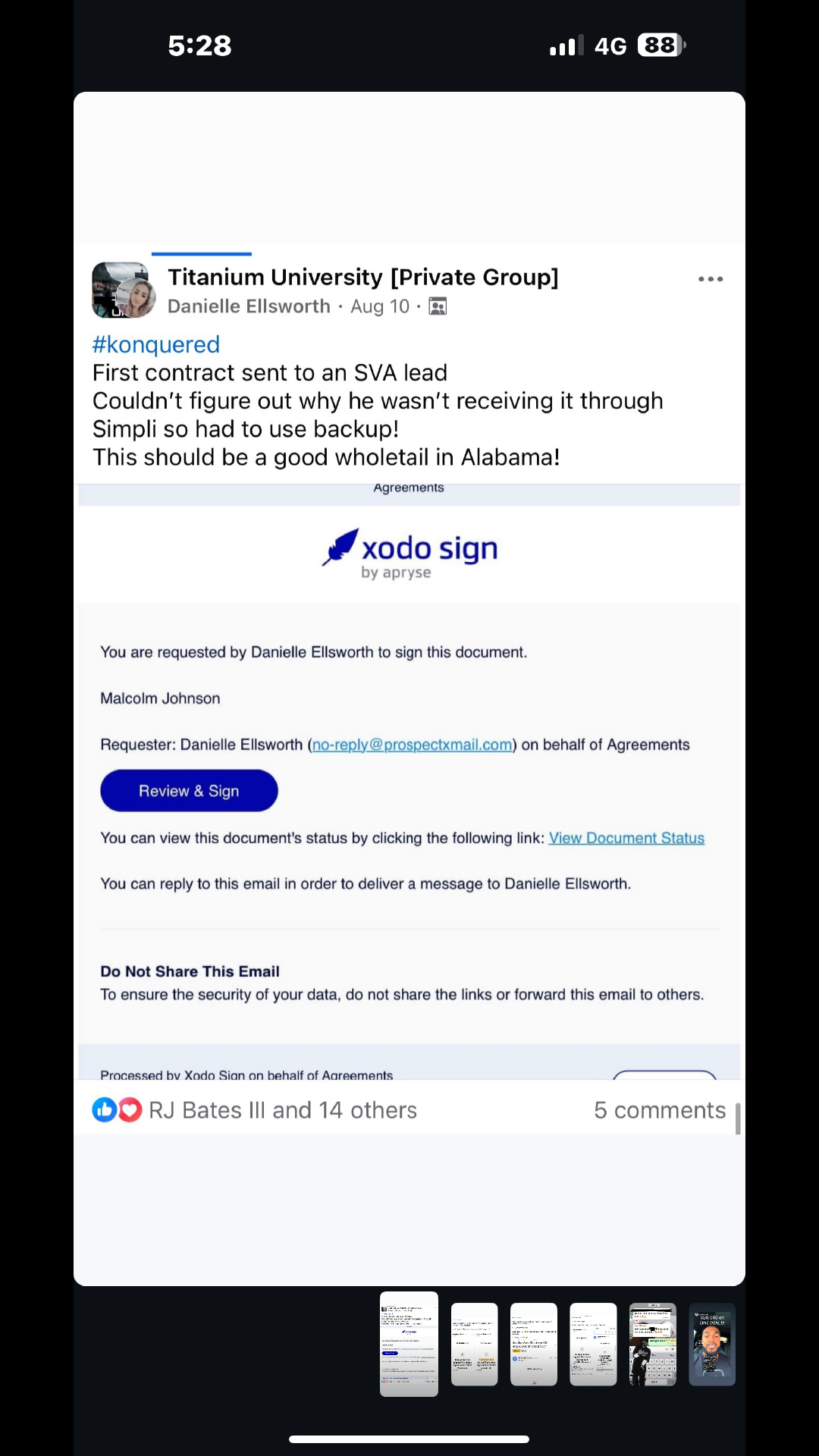 Client success story